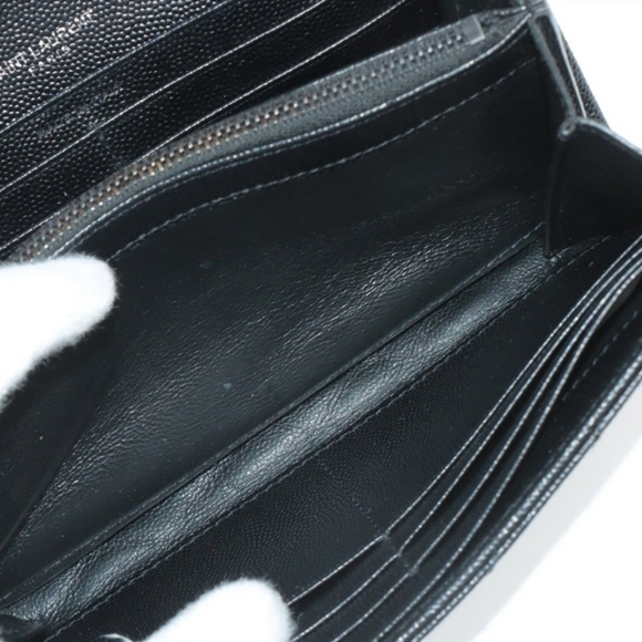 Authentic Saint Laurent Chevron Wallet - Picture 3 of 13